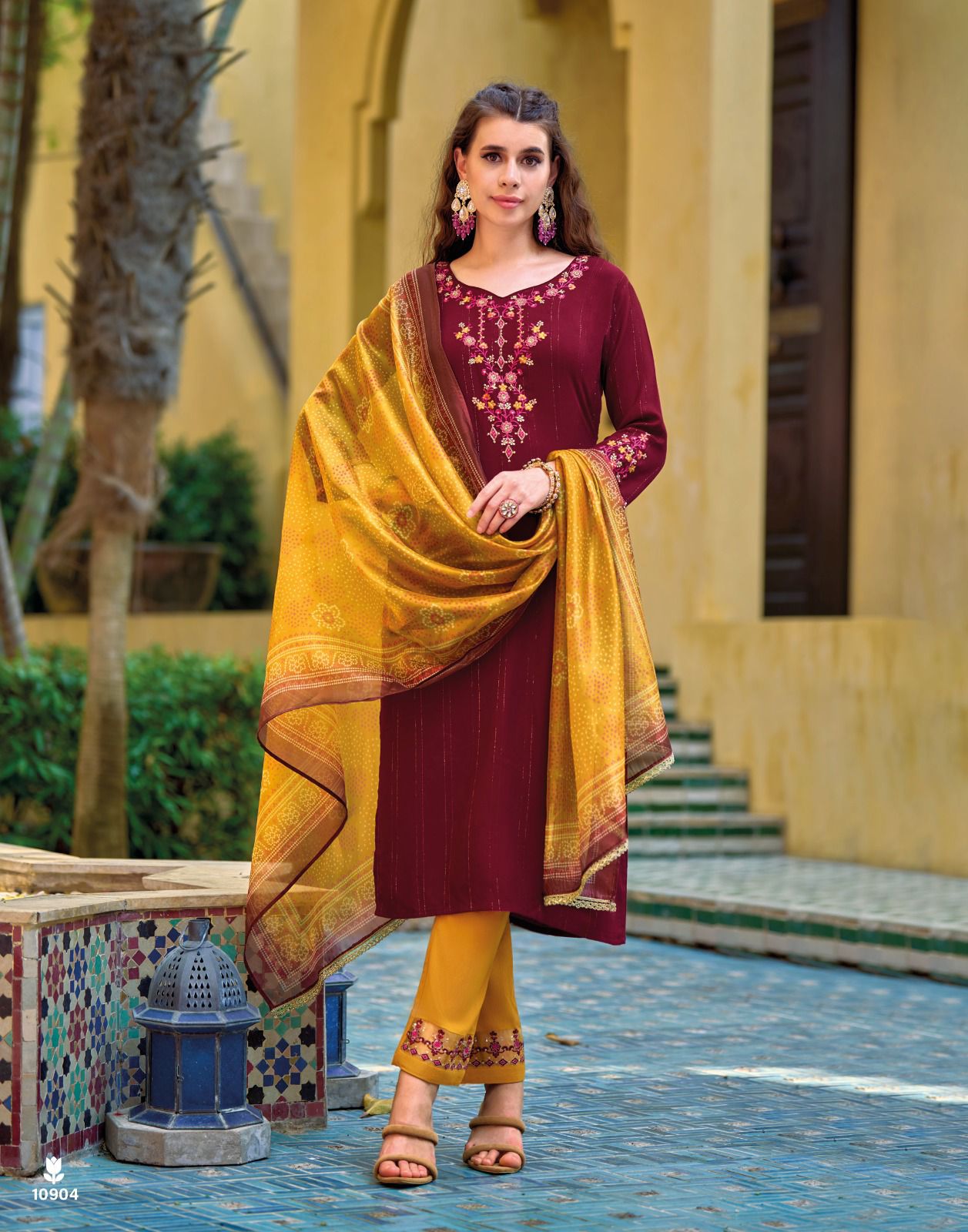 Bandhej Lily And Lali 10901-10906 Readymade Salwar Suits Catalog